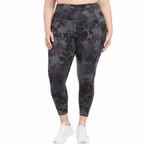NWT Danskin Tie Dye Pockets Moisture Wicking Leggings New